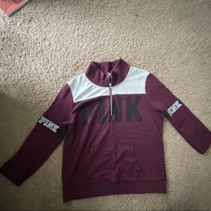 VS PINK half zip